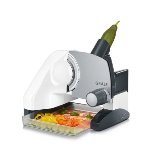 Trancheuse Graef SKS 500 170 W inox, coupe jusqu'a 3 cm