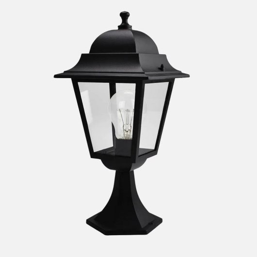 Wandlampe Spica Fabrilamp Alu Schwarz IP44 46 x 21,5 x 21,5 cm