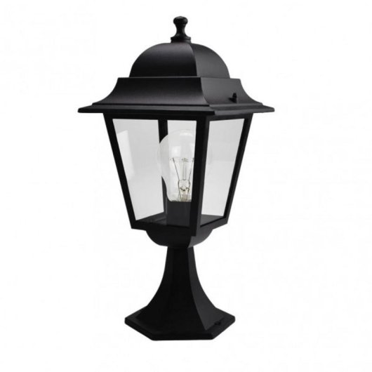 Wandlampe Spica Fabrilamp Alu Schwarz IP44 46 x 21,5 x 21,5 cm