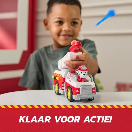 Camion de pompier Spin Master PAW Patrol Marshall avec lanceur d'eau