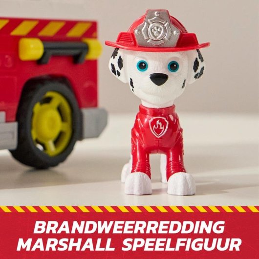 Camion de pompier Spin Master PAW Patrol Marshall avec lanceur d'eau