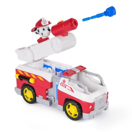 Camion de pompier Spin Master PAW Patrol Marshall avec lanceur d'eau