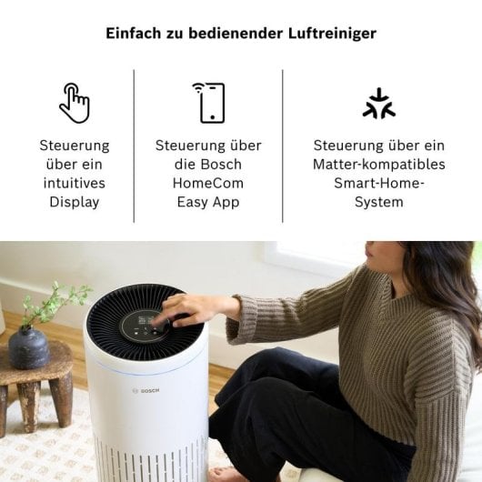 Luftreiniger Bosch Air 6000i HEPA 600 m3/h WLAN