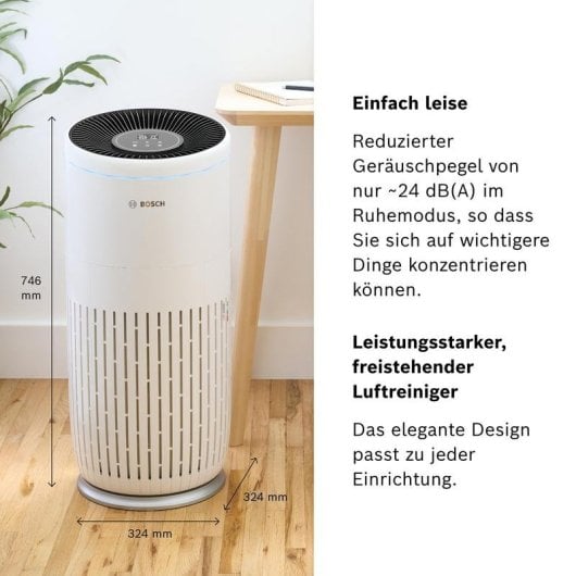 Luftreiniger Bosch Air 6000i HEPA 600 m3/h WLAN