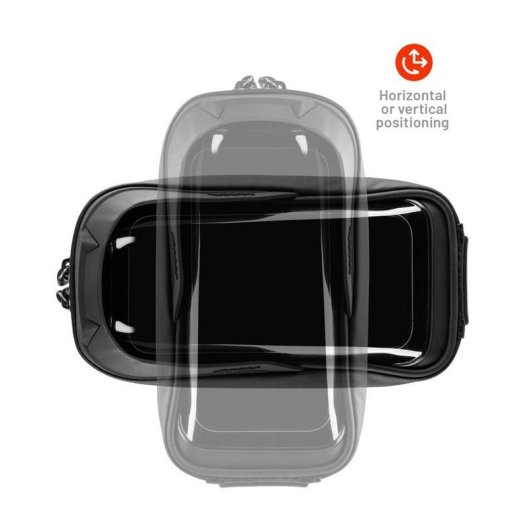 FIXED FIXBIB2-BK Supporto smartphone bici con borsa fino a 6,8 pollici