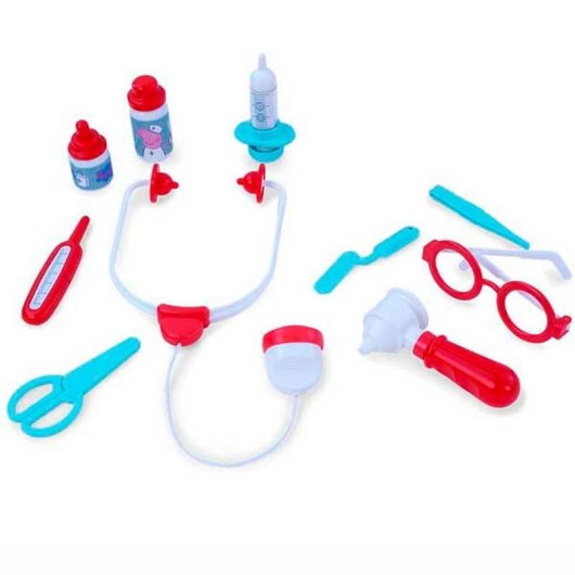 Jeu medical CHICOS Peppa Pig, 10 pieces avec mallette