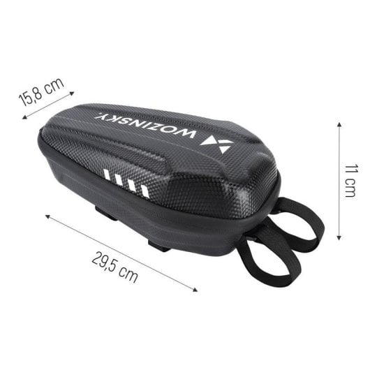 Bolsa para patinete eléctrico Wozinsky WSB4BK 3 l negra