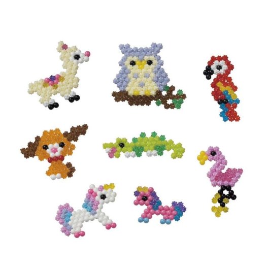 Kit creatif Aquabeads Star Friends Animaux multicolores