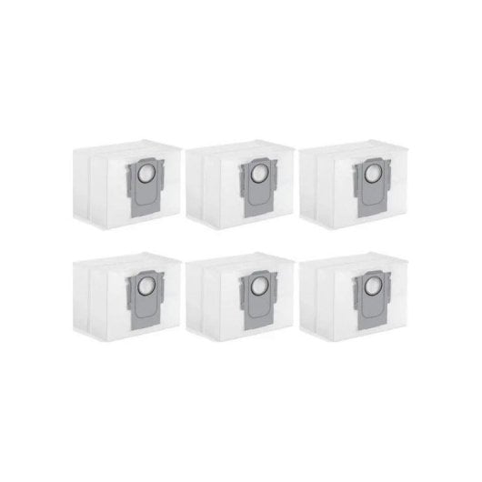 Sac à poussière Roborock R100024-01 3 litres 6 pièces pour robot aspirateur