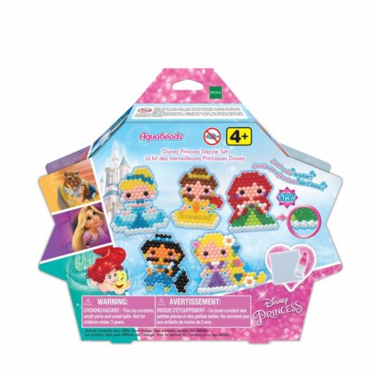 Set manualidades Aquabeads Disney Princess Dazzle Multicolor
