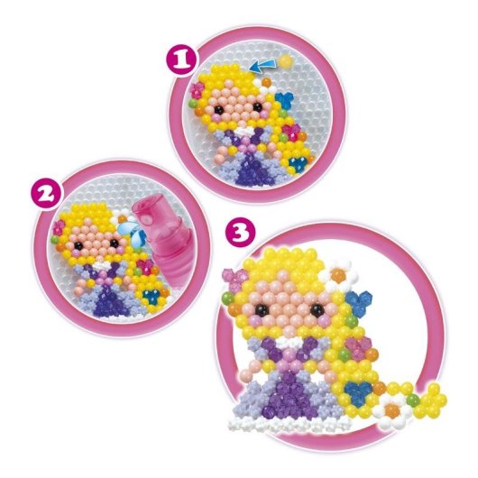 Set manualidades Aquabeads Disney Princess Dazzle Multicolor