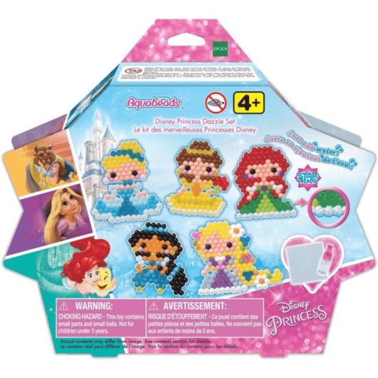 Set manualidades Aquabeads Disney Princess Dazzle Multicolor