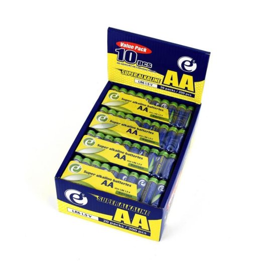 Batteria Gembird EG-BA-AASA-01 AA Alcalina 1,5 V Confezione 10