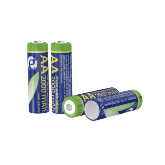 Pile GEMBIRD EG-BA-AA20R4-01 NiMH rechargeable AA 2000 mAh - 4 unitees