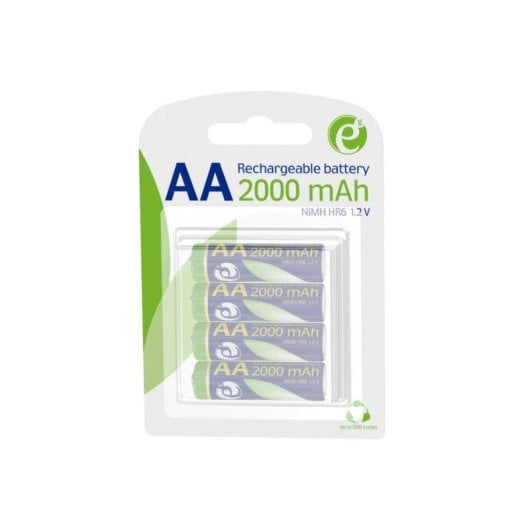 Pile GEMBIRD EG-BA-AA20R4-01 NiMH rechargeable AA 2000 mAh - 4 unitees