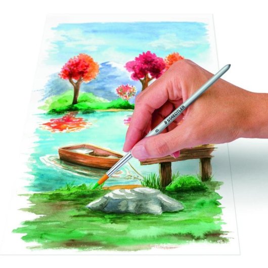 Tinta aguarela Staedtler Design Journey 24 tubos 12 ml