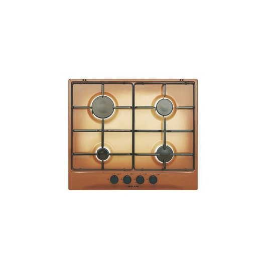 Piano cottura Glem Gas GT64TF 60 cm 4 fuochi marrone
