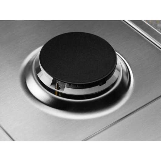 Piastra a gas Electrolux KGS7534XX 5 zone 74 cm acciaio inossidabile