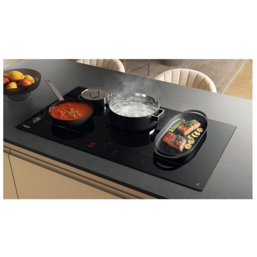 Placa de inducción Whirlpool WEX9024DCFF2 5 zonas 91 cm