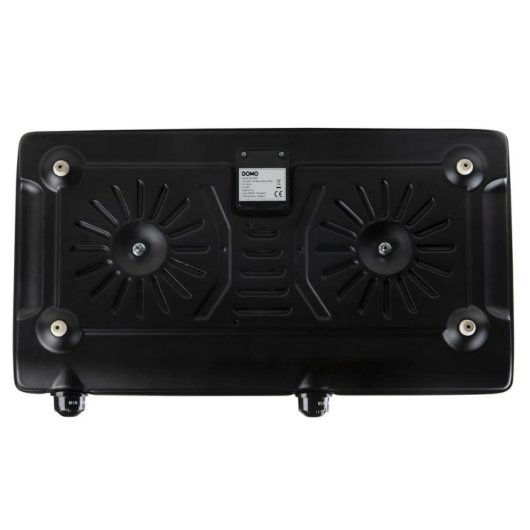 Plaque de cuisson DOMO DO339KP ceramique 2 zones 2500 W