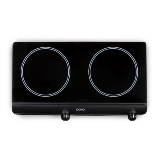Plaque de cuisson DOMO DO339KP ceramique 2 zones 2500 W