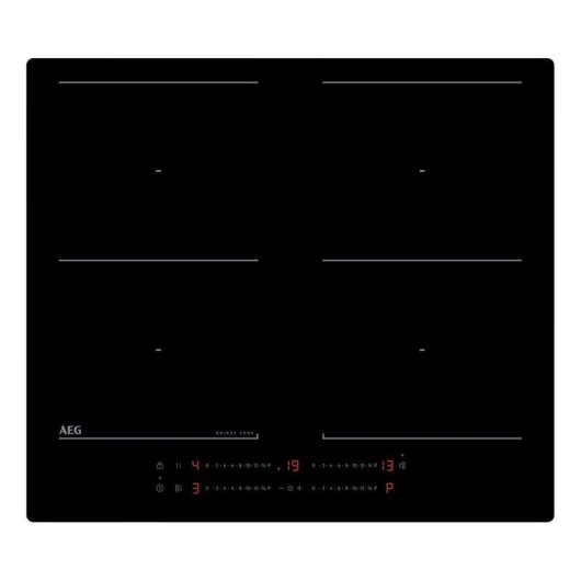 Placa de inducción AEG 4 zonas 60 cm integrada con función Boost y zona flexible