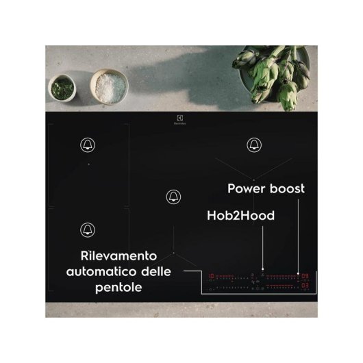Piano a induzione Electrolux KIS62453I 60 cm nero