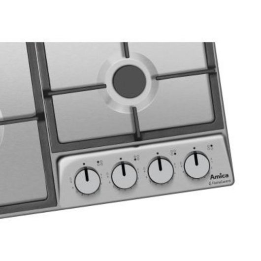 Plaque de cuisson Amica PGD6100ApR 4 feux inox 59 cm