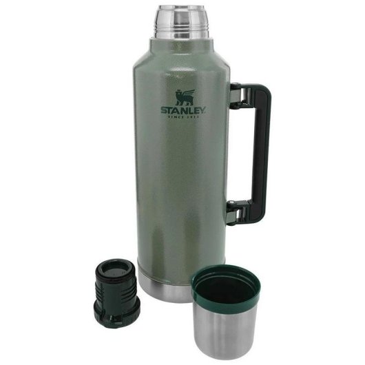 Bouteille isotherme Stanley Classic Legendary 2,3 L vert martelé