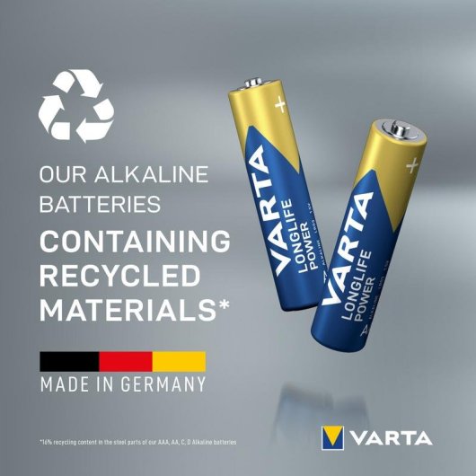Pilha Varta Longlife Power AAA 1,5 V