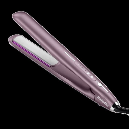 Plancha de pelo cerámica BaByliss Futura ST605E 235 °C 5 ajustes iónica púrpura