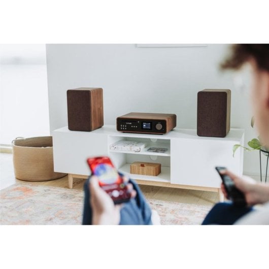 Microchaine PURE Classic Stereo 50 W RMS Wi-Fi Bluetooth CD DAB+