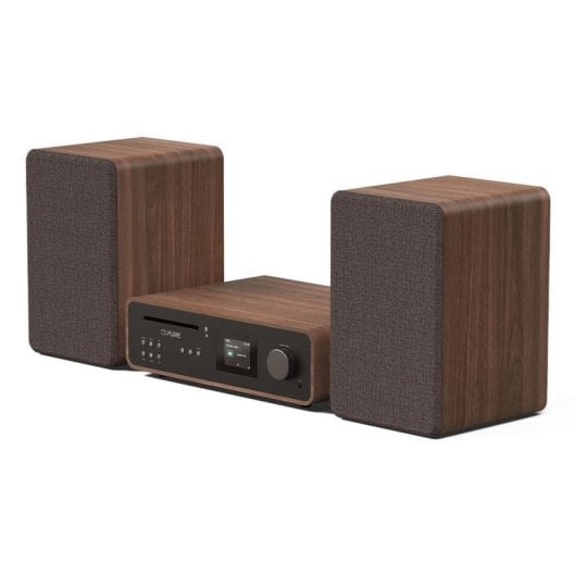 Microchaine PURE Classic Stereo 50 W RMS Wi-Fi Bluetooth CD DAB+