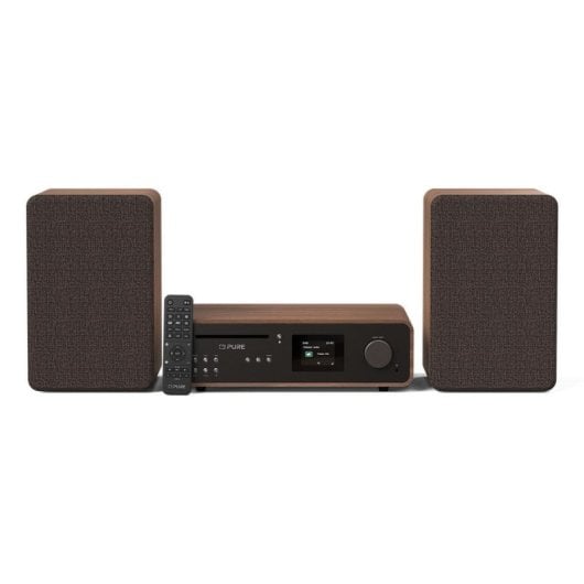 Microchaine PURE Classic Stereo 50 W RMS Wi-Fi Bluetooth CD DAB+