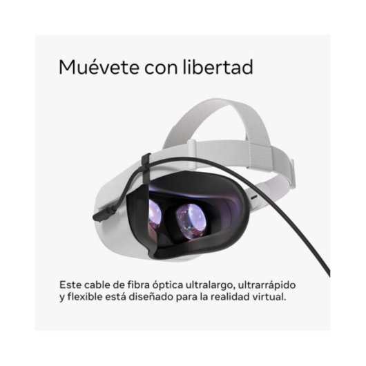 Cable Meta Quest Link USB-C 5 m Fibra Óptica Negro