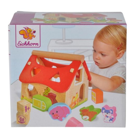 Jeu de construction Eichhorn Ferme 15 pieces multicolore