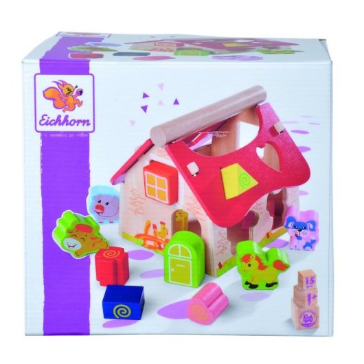 Jeu de construction Eichhorn Ferme 15 pieces multicolore
