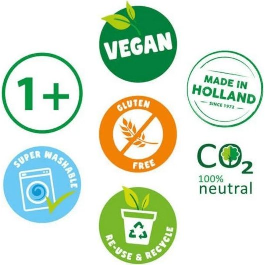 Pâte à modeler SES Creative Feel Good Nature 4 x 90 g Vegan Sans gluten 4 couleurs