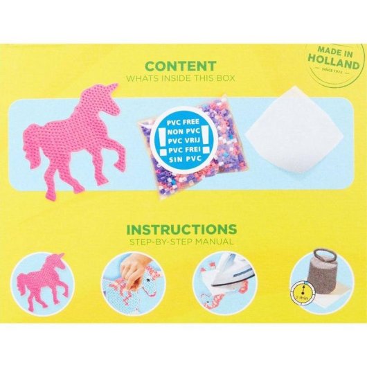 Kit de perles SES Creative Chevaux Fantaisie 1200 pièces phosphorescentes