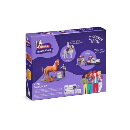 Figura Schleich Horse Club Emily 19 cm Multicolore