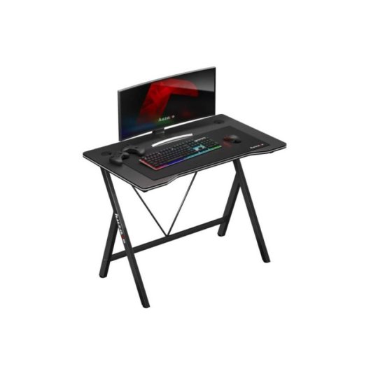 Scrivania gaming Huzaro Hero 1.4 MDF 100 x 50 cm nera