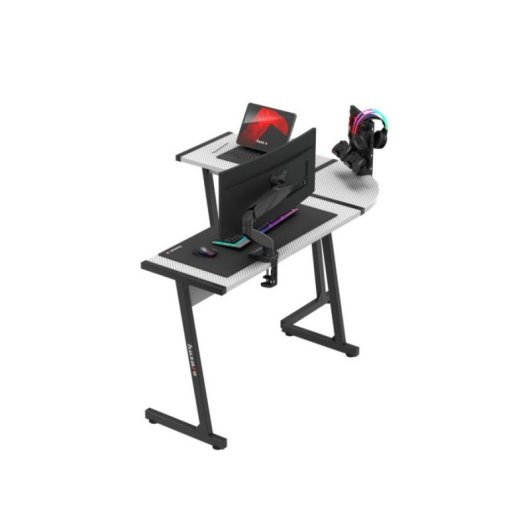 Bureau Huzaro Hero 6.0 d'angle en L blanc 1470 x 1120 mm