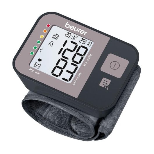 Misuratore di polso Beurer BC1R VITAL+ Grigio Antracite LCD
