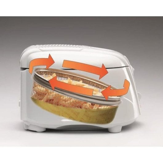 Freidora de Aceite De’Longhi F28311.W1 1,2 L 1800 W con Ventana y Termostato