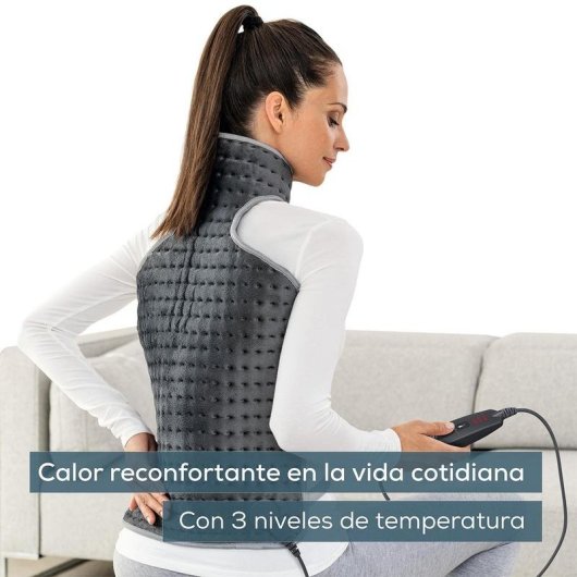 Couverture chauffante Beurer HK-64 Cosy 100 W Gris marengo