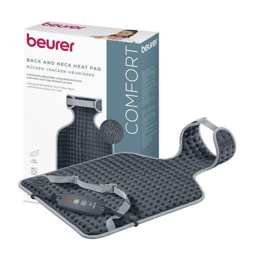Couverture chauffante Beurer HK-64 Cosy 100 W Gris marengo