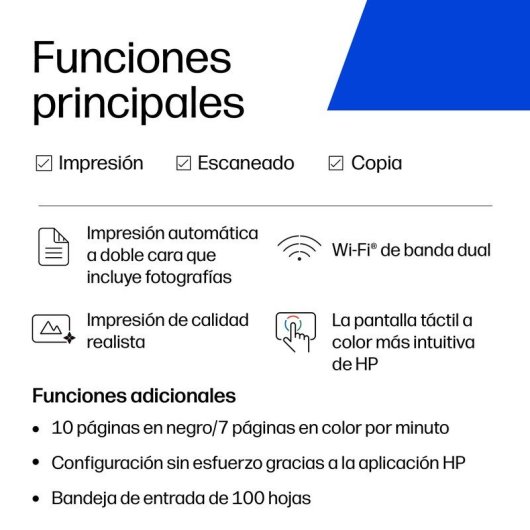 Multifunción HP Envy 6120 de inyección de tinta color WiFi dúplex + 3 Meses de Instant Ink Gratis