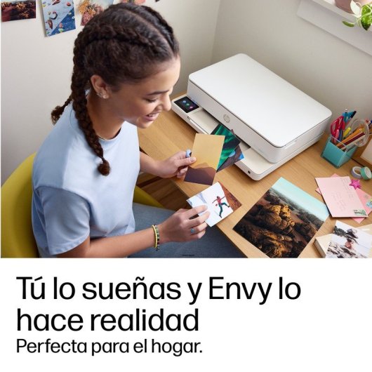 Multifunción HP Envy 6120 de inyección de tinta color WiFi dúplex + 3 Meses de Instant Ink Gratis