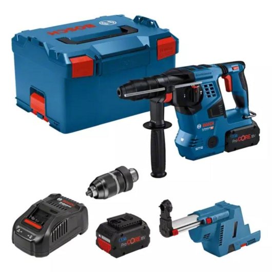 Bohrhammer Bosch GBH 18V-28 CF Professional SDS Plus 3,3 J mit Rückschlagschutz