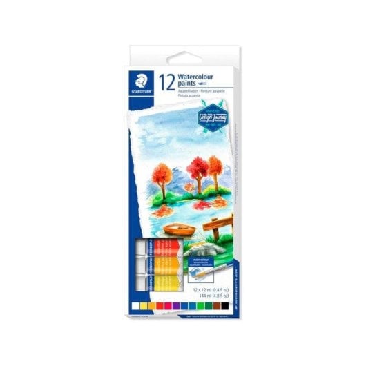 Set Acuarelas Staedtler Design Journey 12 Tubos 12 ml